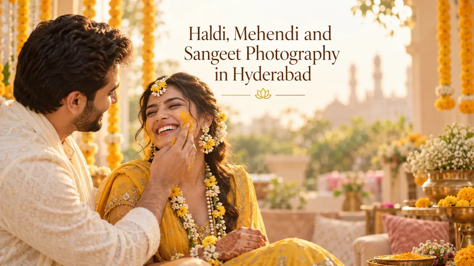 Haldi, Mehendi and Sangeet Photography in Hyderabad: A Planning Guide